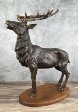 Bugling Elk Bronze