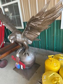 eagle case statue