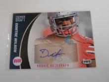 2017 SAGE HIT DONTRE WILSON AUTOGRAPHED ROOKIE CARD OHIO STATE BUCKEYES