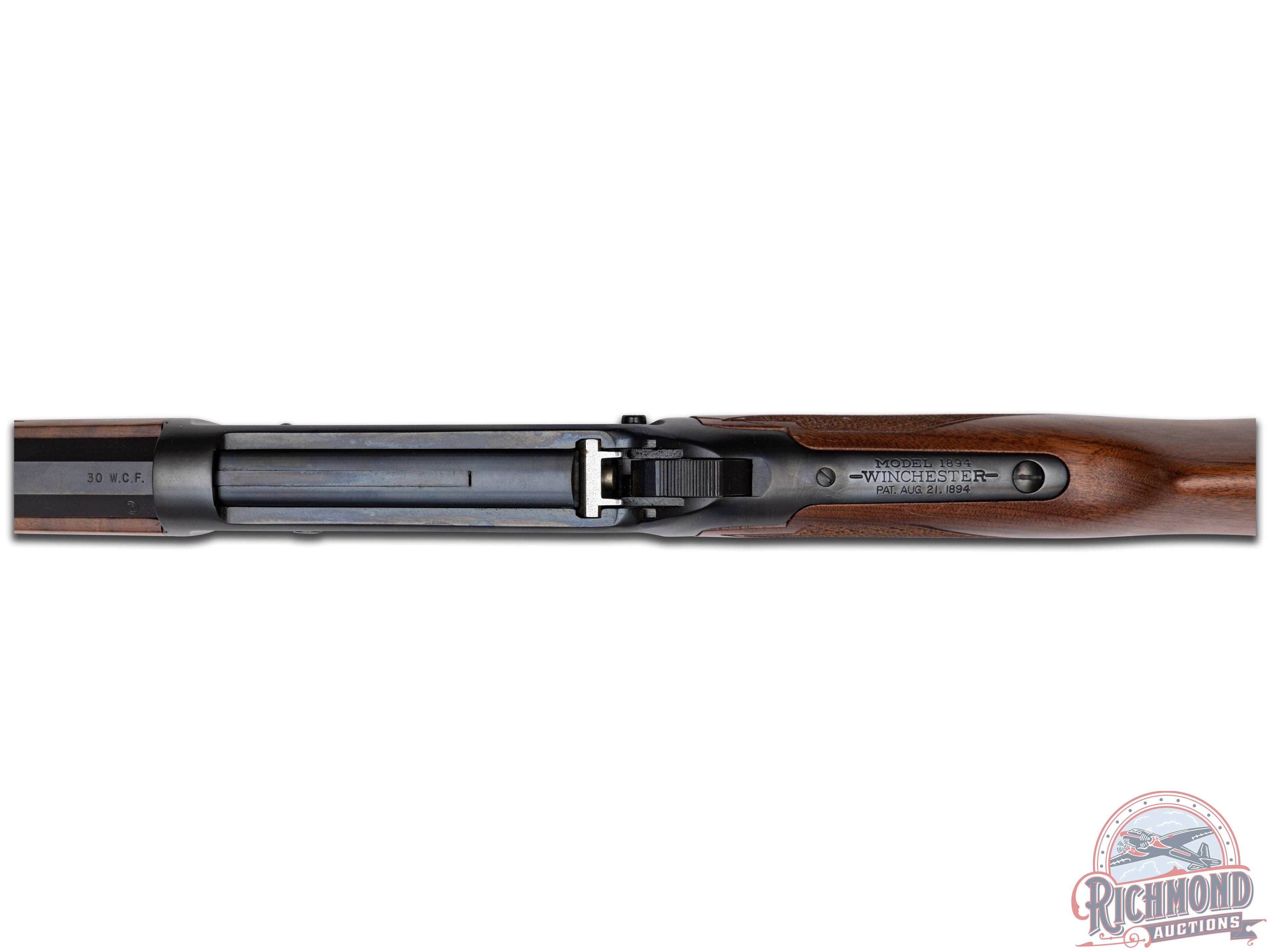Winchester 1894 Centennial Lever Action .30 WCF Engraved Rifle 26" Octagon to Round