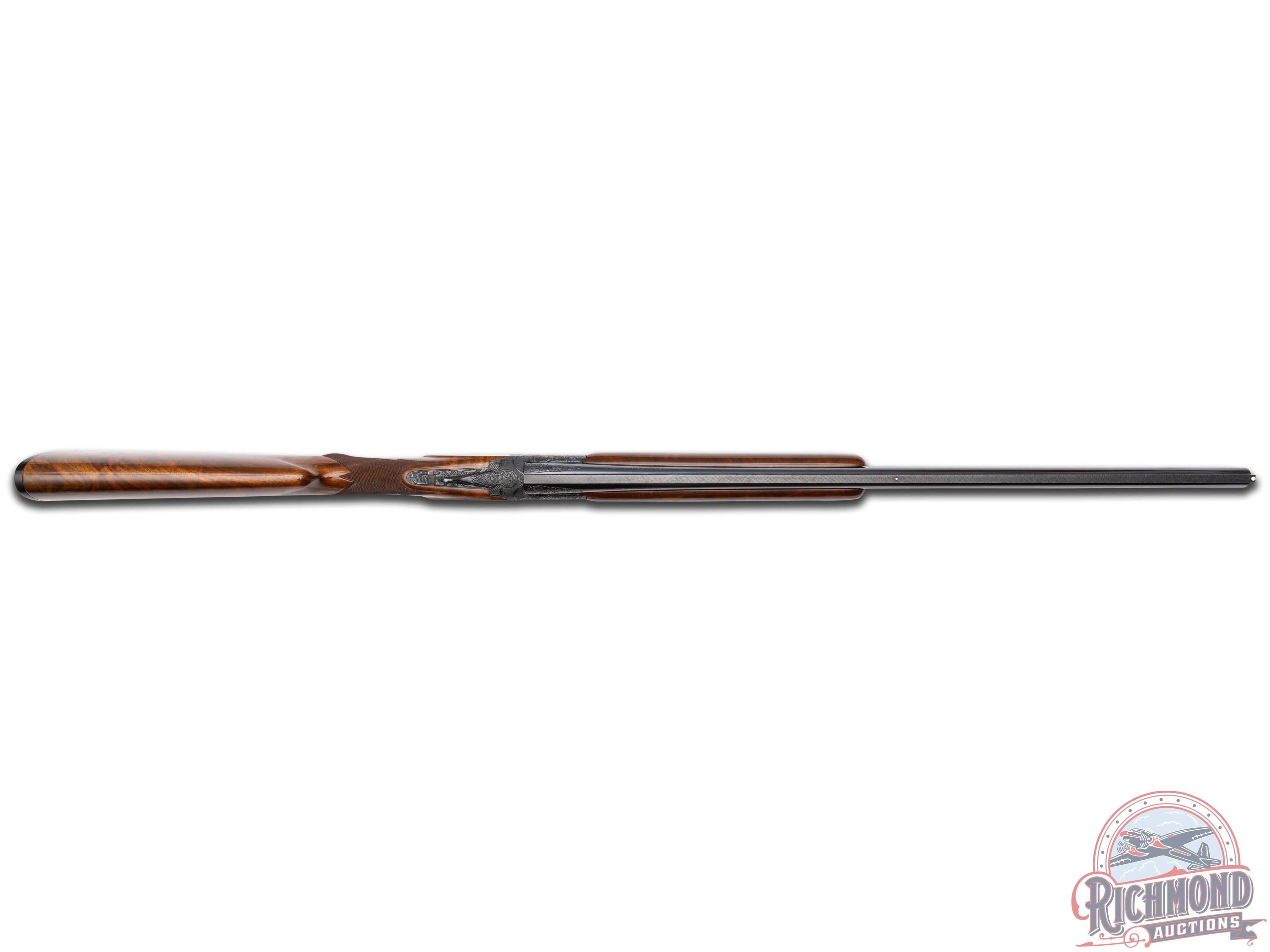 1967 Belgian Browning Midas Grade Superposed Shotgun Two Barrel Set by A. Crousse w/ Factory Case