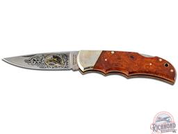 NIB Browning Limited Edition 1 of 3000 Model 23 Midas Grade Folding Knife