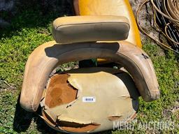John Deere tractor seat