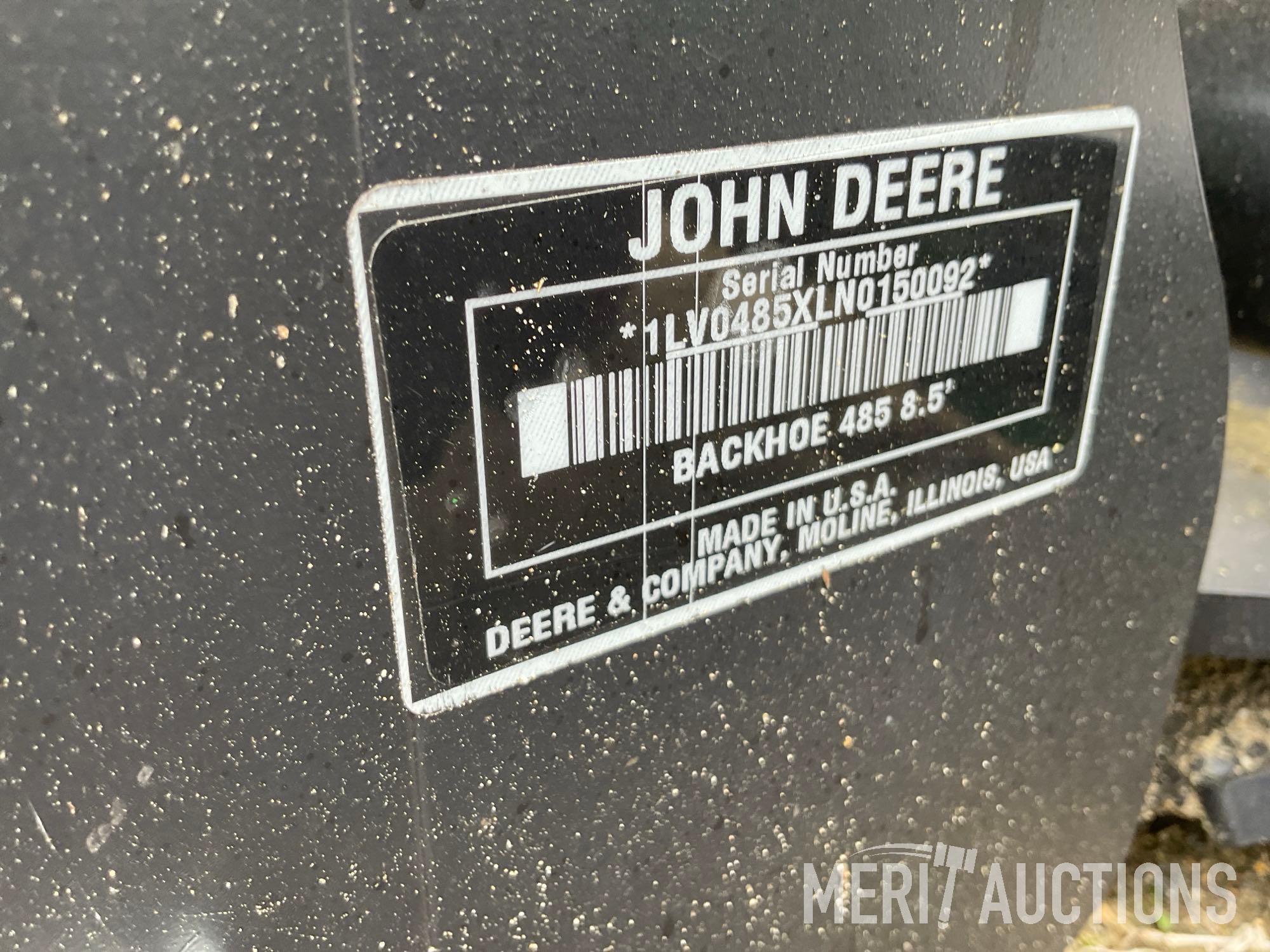 2022 John Deere 485 Backhoe