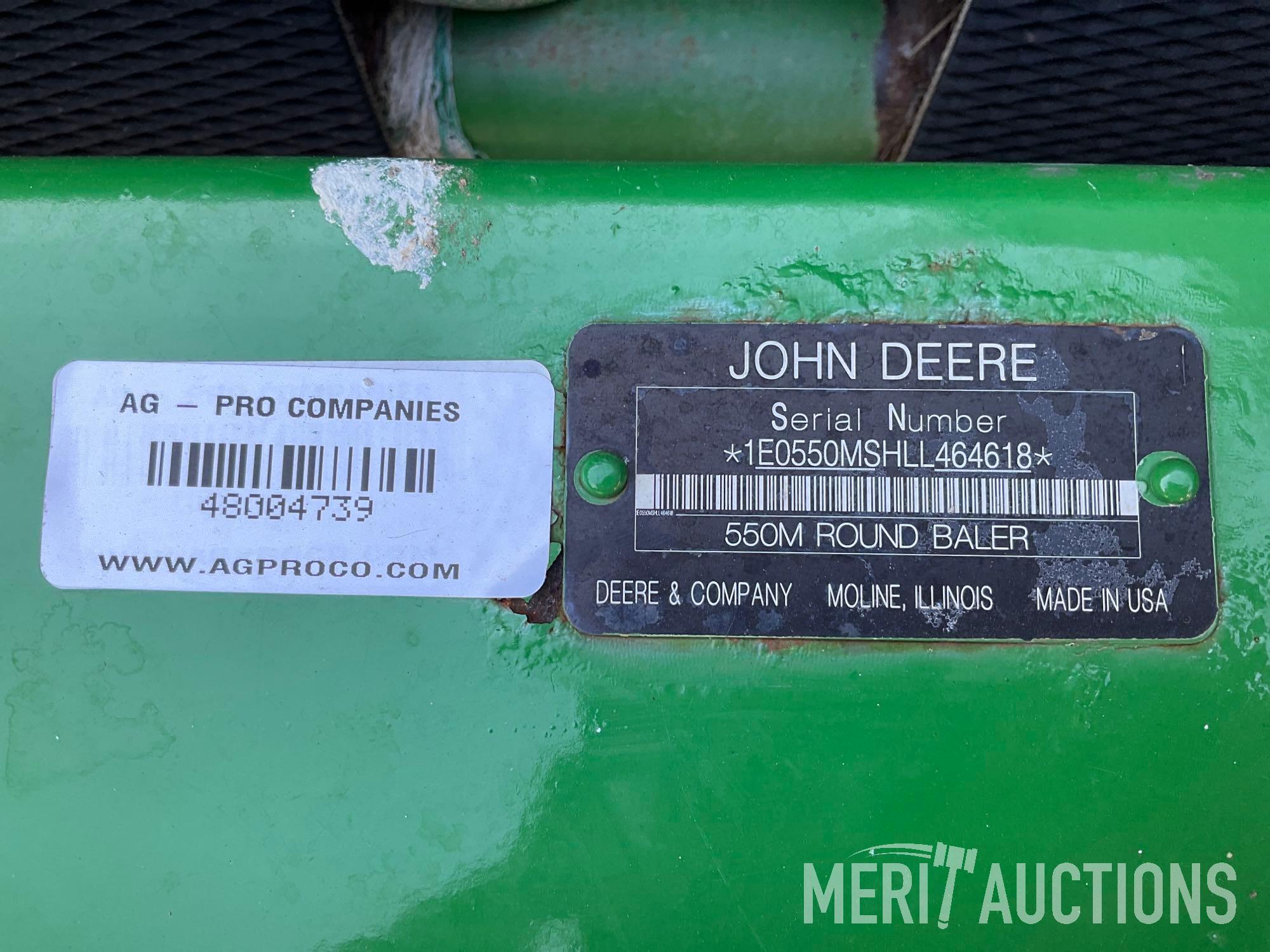 2020 John Deere 550M