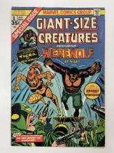 GIANT-SIZE CREATURES #1 Werewolf by Night & Tigra Key