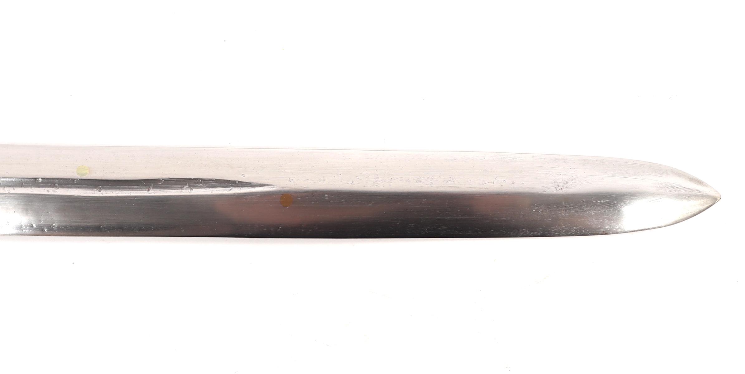 Chinese Double-Straight Sword with Scabbard