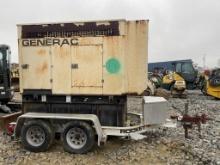 Generac Generator on Trailer