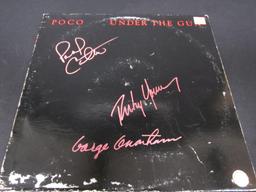 Poco Band Signed Album SSC COA