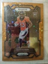 2023 Prizm Rookie No Huddle Marvin Mims #327