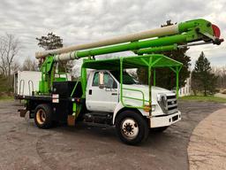 2007 FORD F750 NON CDL REAR MOUNT BUCKET TRUCK