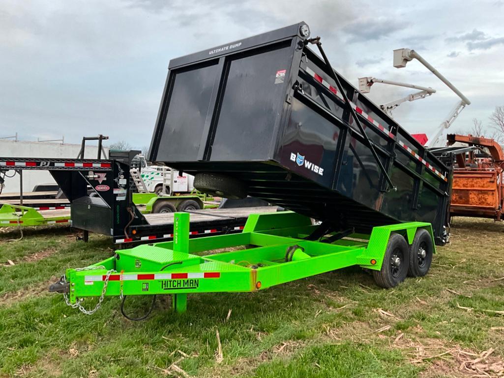 2021 BWISE 16 FOOT ULTIMATE DUMP TRAILER