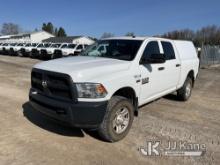 2015 RAM 2500 4x4 Pickup Truck Runs & Moves)  (Damage To Drivers Seat,  Cracked Windshield,  Drivers