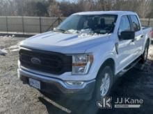 2021 Ford F150 Crew-Cab Pickup Truck Runs & Moves, Check Engine Light On, Body Damage) (Inspection a
