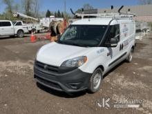 2015 RAM ProMaster City Van Body/Service Truck Runs & Moves) (Needs To Be Reflashed,  Check Engine L