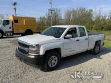 2016 Chevrolet Silverado 1500 4x4 Extended-Cab Pickup Truck Runs & Moves, Body Damage) (Seller State