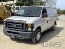 2014 Ford E150 Cargo Van Runs & Moves, Rust & Body Damage