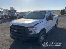 2015 Ford F150 4x4 Crew-Cab Pickup Truck Runs & Moves) (Body Damage