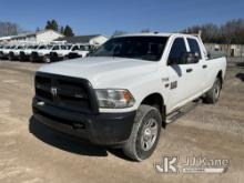 2015 RAM 2500 4x4 Pickup Truck Runs & Moves) (Jump To Start,  Engine Issues,  Tailgate Damage