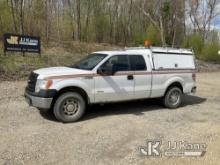 2014 Ford F150 4x4 Extended-Cab Pickup Truck Runs & Moves) (Check Engine Light On, Body & Rust Damag