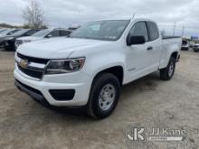 2016 Chevrolet Colorado Extended-Cab Pickup Truck Runs & Moves, Body & Rust Damage