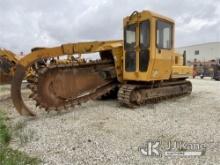1997 Vermeer Corporation T655 Trencher Runs, Moves & Operates) (Jump To Start
