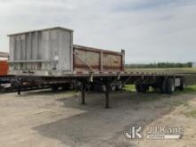 1998 Transcraft T/A Tagalong Flatbed Trailer