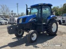 2004 New Holland TS100A Utility Tractor Runs & Moves