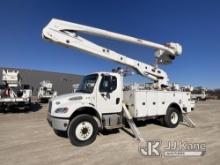Altec AA55E, Material Handling Bucket Truck rear mounted on 2019 Freightliner M2 106 Utility Truck R