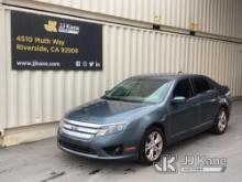 2012 Ford Fusion 4-Door Sedan Runs & Moves, Drive Cycle Will Not Clear