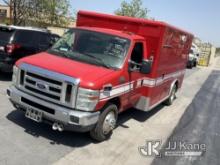 2008 Ford E450 Cutaway Ambulance Runs & Moves