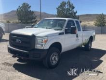 2013 Ford F250 4x4 Extended-Cab Pickup Truck Runs & Moves) (Tire Pressure Light On, 
Minor Body Dam