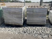 (2) pallets of landscape block (Condition Unknown (BUYER MUST LOAD) NOTE: This unit is being sold AS