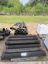 (2) PALLETS OF MISCELLANEOUS STEEL COATED PIPE PUMP JOINTS
