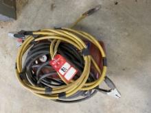 AIR TANK WITH AIR HOSE AND JUMPER CABLES