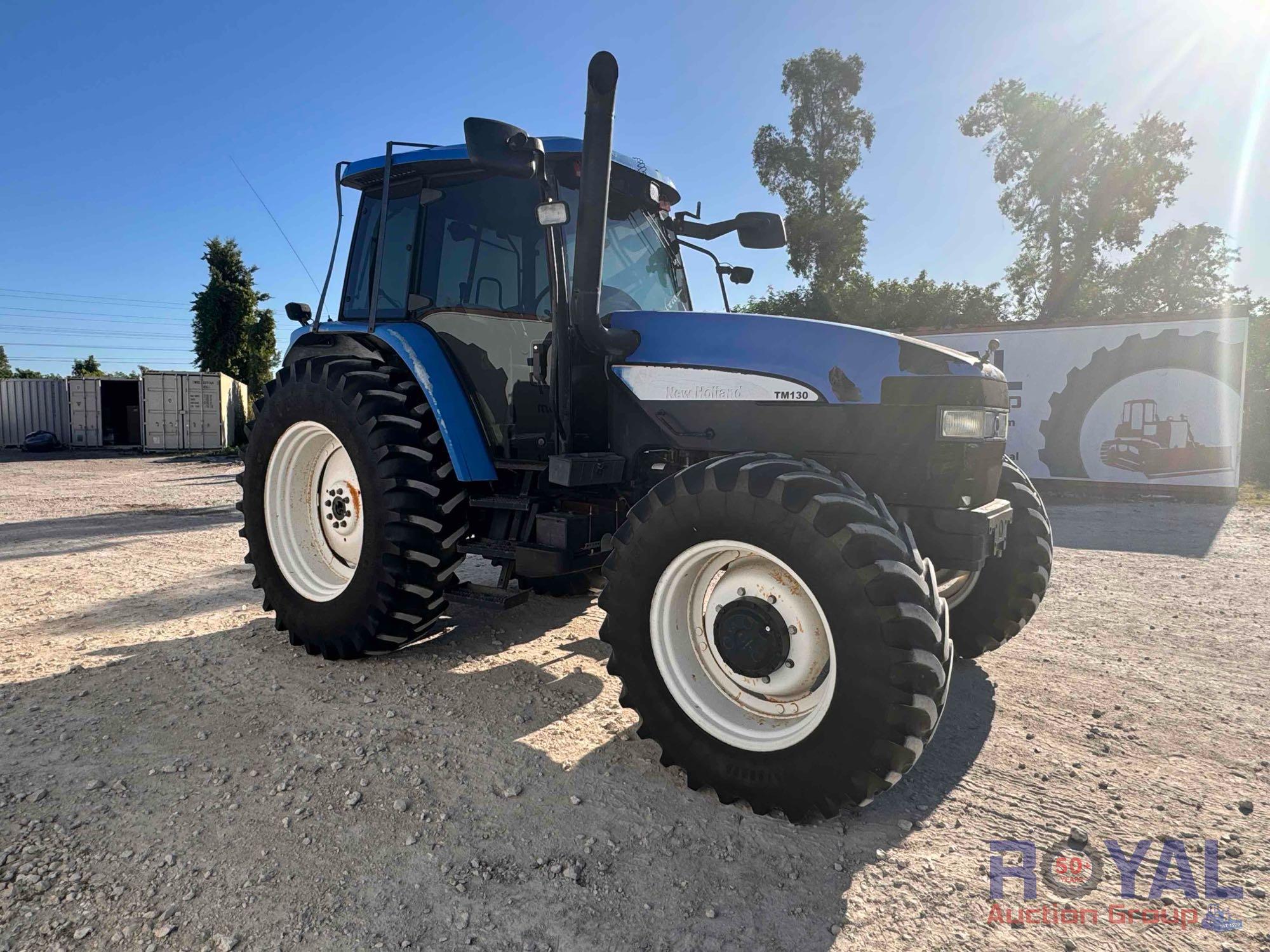 2008 New Holland TM130 4WD Agricultural Tractor