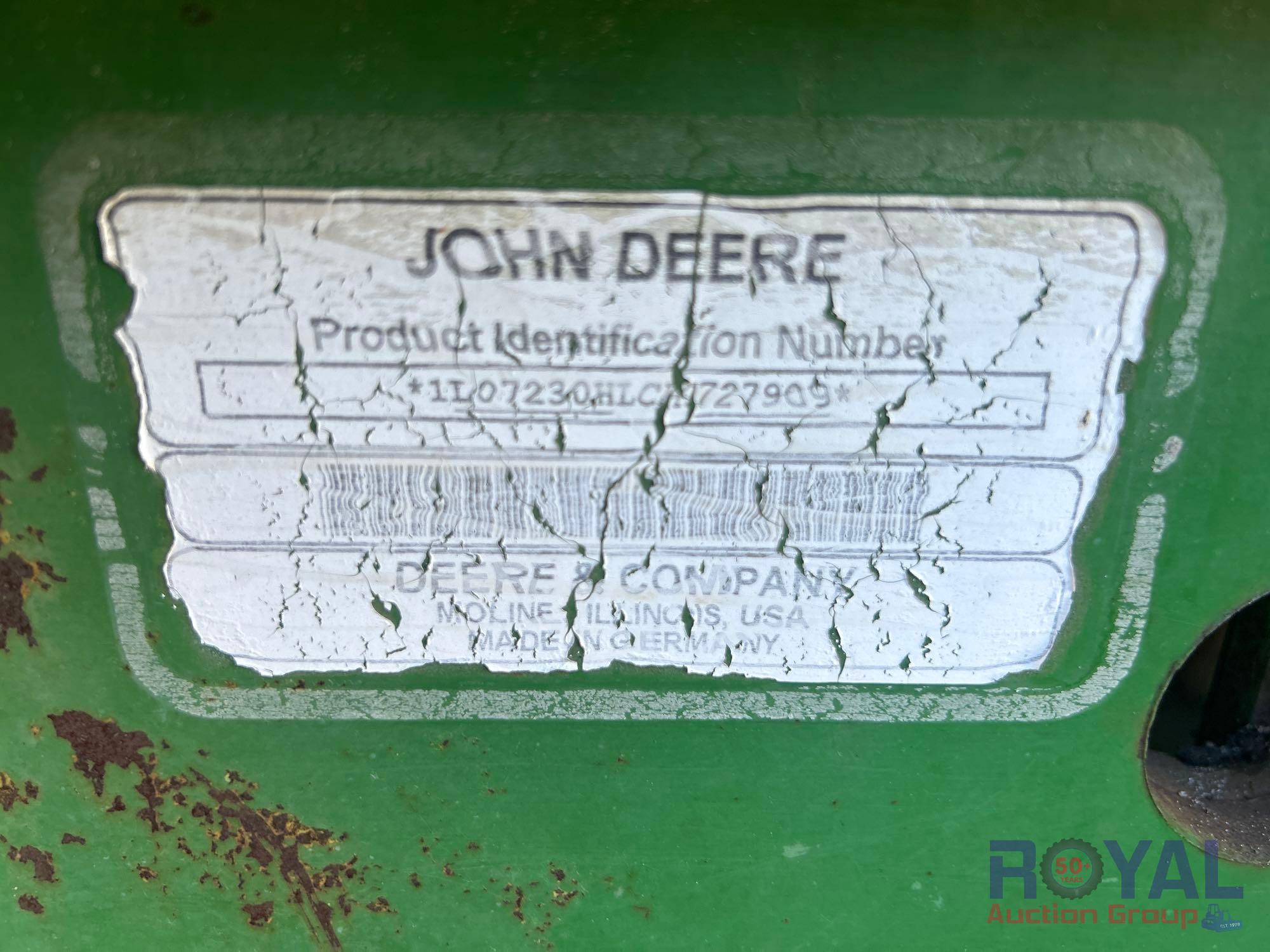 2012 John Deere 7230 4WD Agricultural Tractor