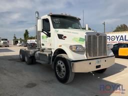 2022 Peterbilt 567 T/A Day Cab Truck Tractor With Wet Kit