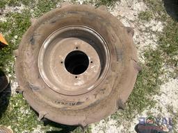 Lot of 4 Dune Buggy Wheels and Tires