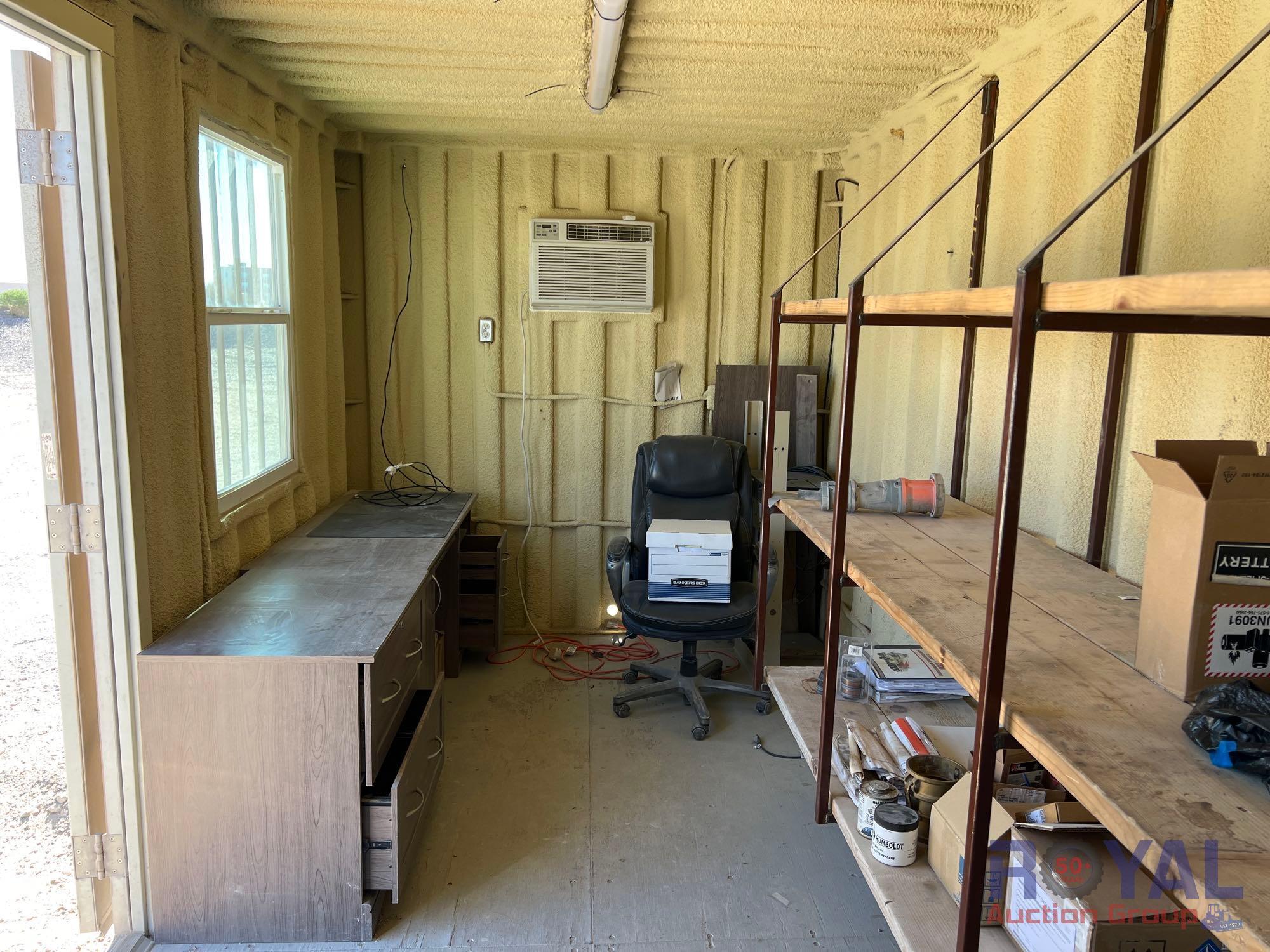 20ft Insulated Shipping Container Office With AC