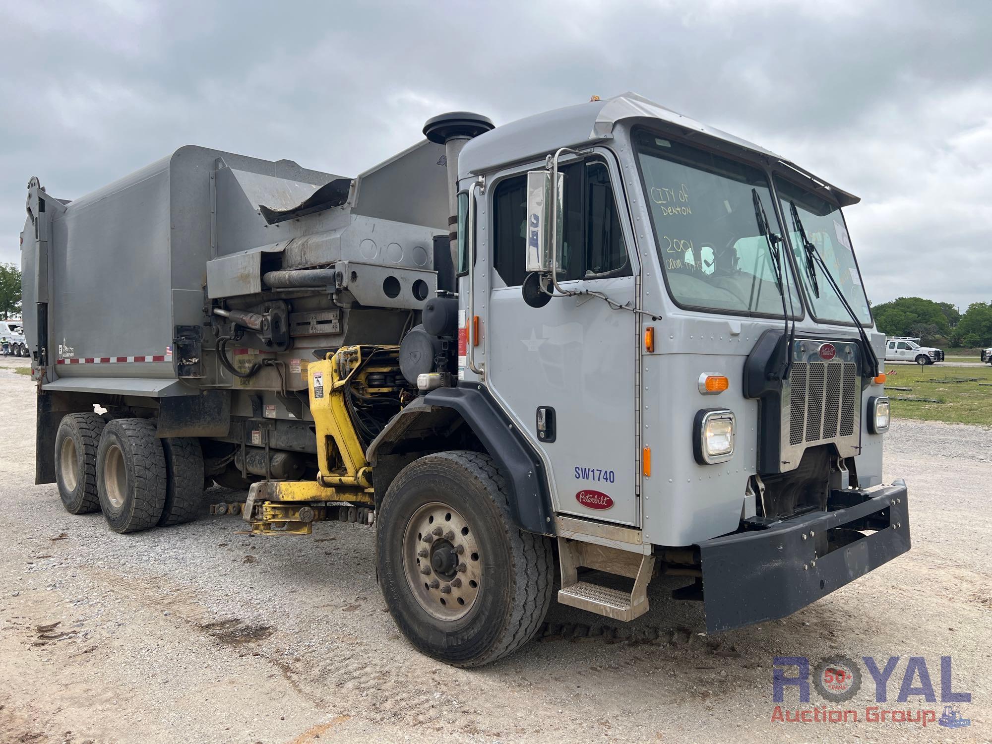 2018 Peterbilt 520 Automated Side Load Garbage Truck