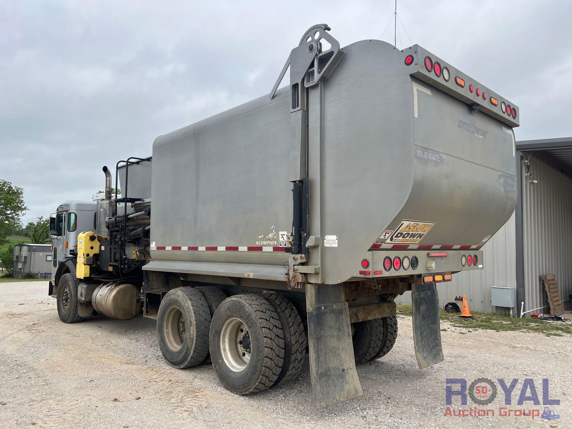 2018 Peterbilt 520 Automated Side Load Garbage Truck