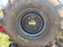 Lot of 4 Tires and Wheels 27x12-12
