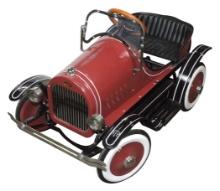 Child's Pedal Car, Dexton Classic Roadster, pressed steel, nicely detailed,