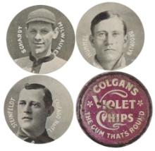 Baseball Cards (3), Colgan's Chips "Stars Of The Diamond".  These unique ro