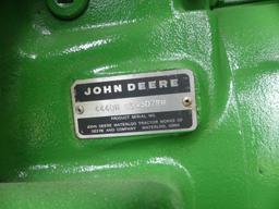 John Deere 4440 Tractor, s/n 4440H054607RW: 2wd, C/A, Rear Duals, 3PH, PTO,
