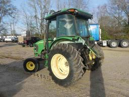 John Deere 5225 Tractor, s/n LV5225T422205 (Salvage): 2wd, Encl. Cab, Sync