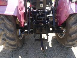 Mahindra 4565 Tractor, s/n P25TY2296 (Salvage): Runs, Engine Knocks