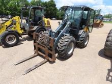 2014 Giant C6004T Rubber-tired Loader, s/n 6004X14043: C/A, Forks, 1358 hrs