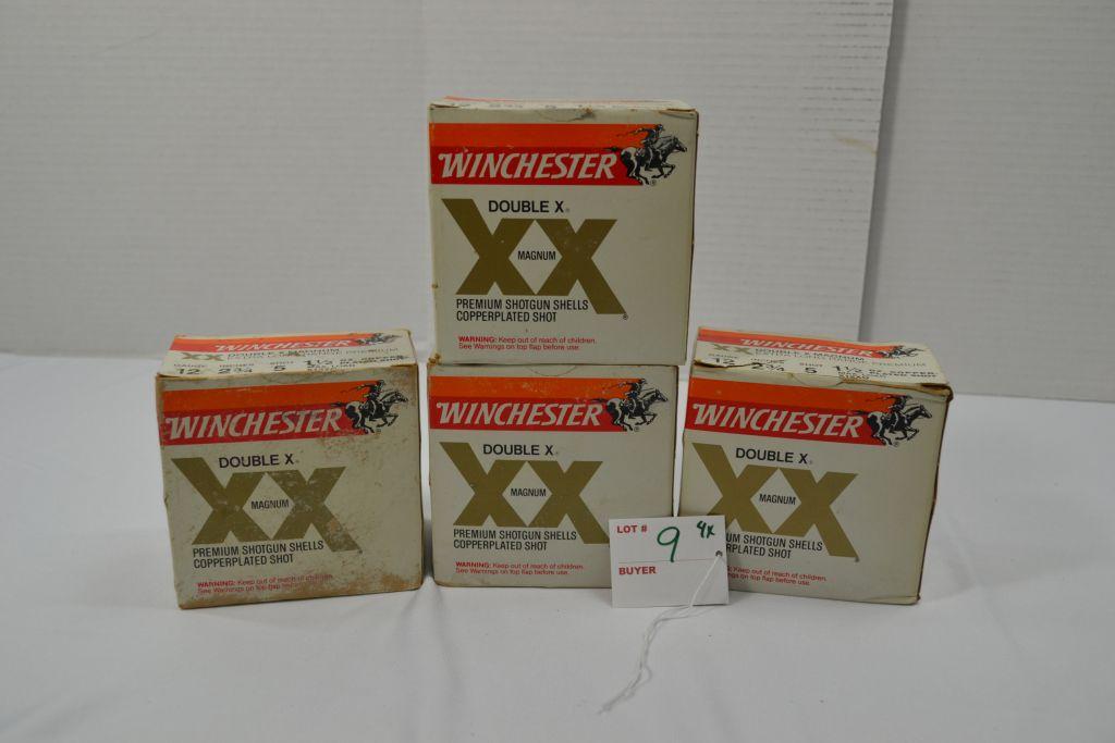 Winchester Double X Magnum 12ga Shells, 2 3/4", 5 Shot, 25Shells, 4xbid